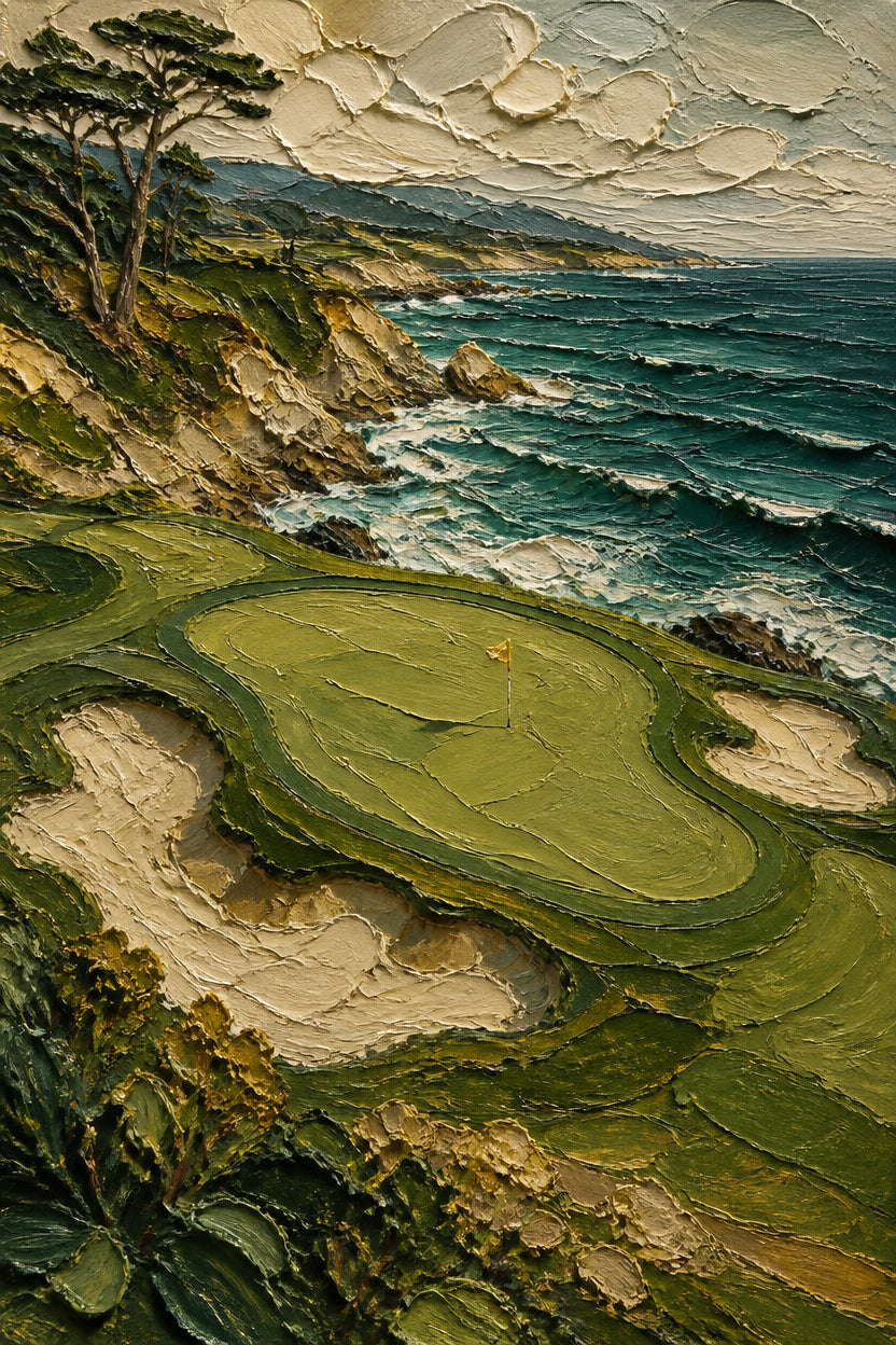 The painted Coast - Framed