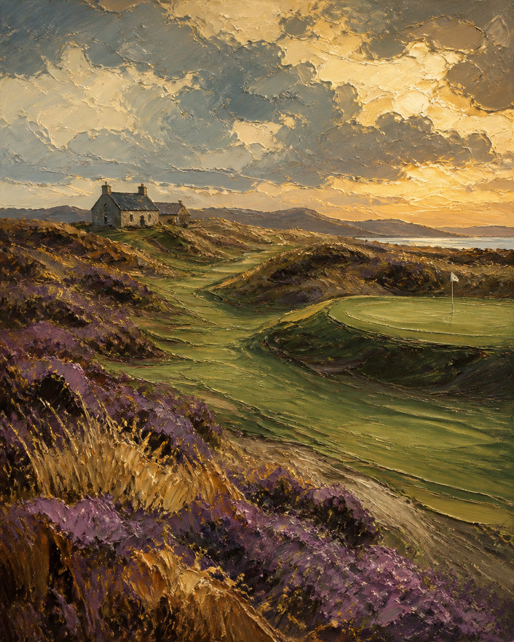 The Painted Heather - Framed