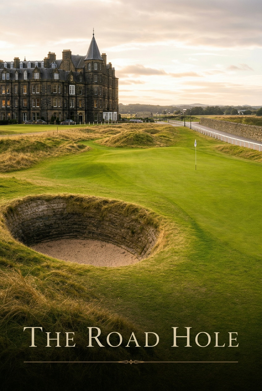 The Road Hole - Framed