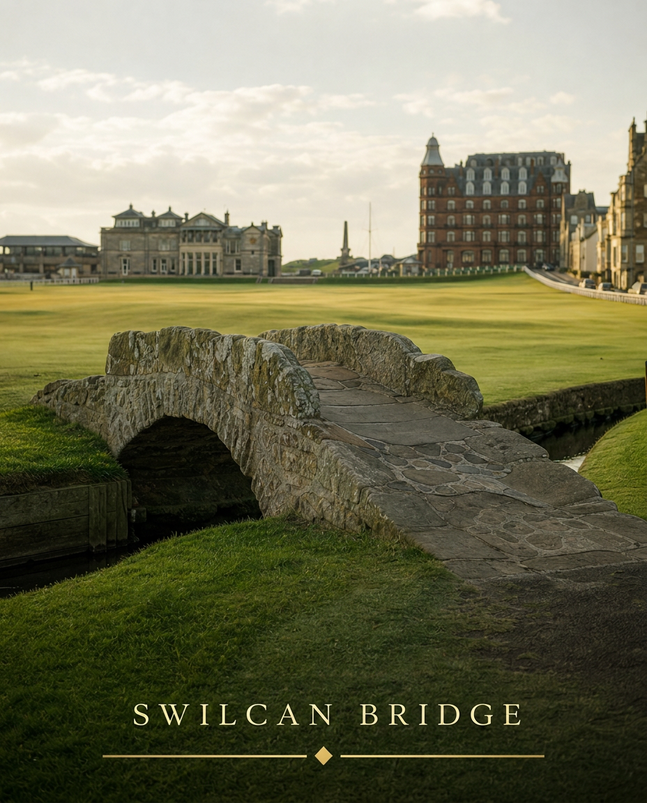 Swilcan Bridge - Framed