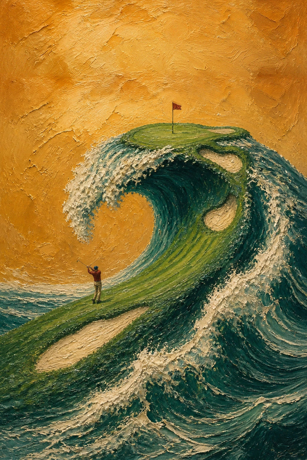 The Standing Wave - Framed